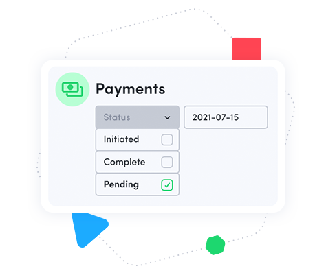 Register of payments