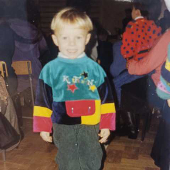 Wojciech as a child